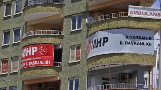 Diyarbakır’da feshedilen MHP teşkilatının il başkanı Kayaalp tutuklandı