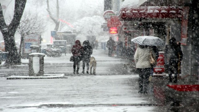 Doğu’da kar, tipi, fırtına uyarısı