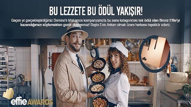 Domino’s’a bir Effie Ödülü daha!