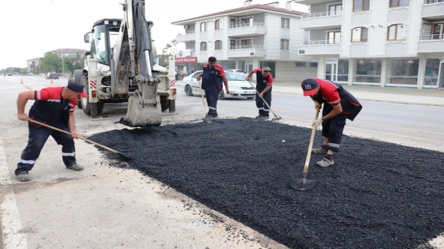 Düzce Belediyesi asfalt çalışması başladı