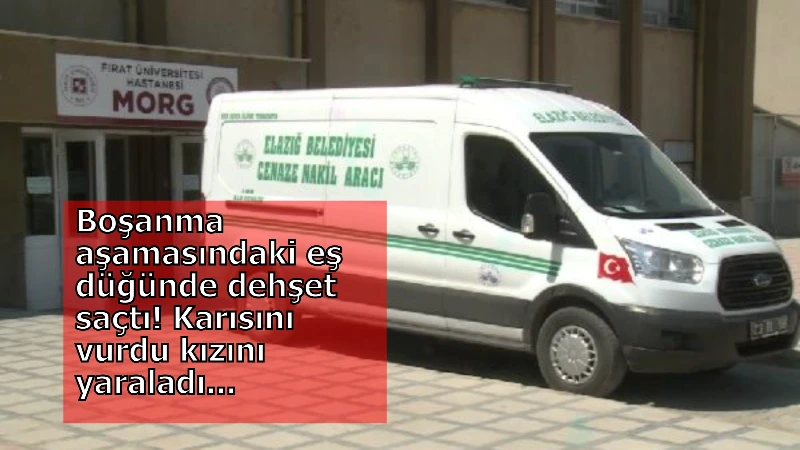 Boşanma aşamasındaki eş düğünde dehşet saçtı! Karısını vurdu kızını yaraladı...