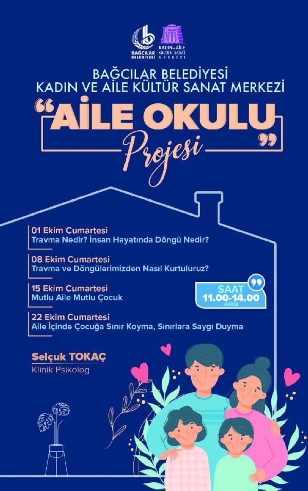 Bağcılar’da ‘Aile Okulu’ açılıyor