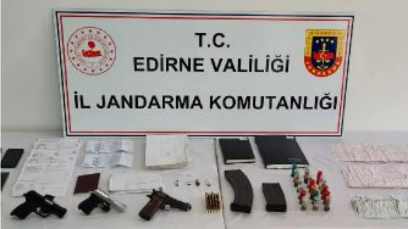 Edirne’de 'tefecilik- yağma' suç örgütüne operasyonda 11 gözaltı