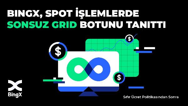 BingX, ‘Spot İşlemlerde Sonsuz Grid’ botunu tanıttı