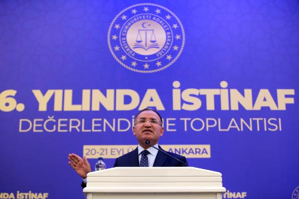 Bakan Bozdağ: İstinaf davaların görülme süresini azalttı