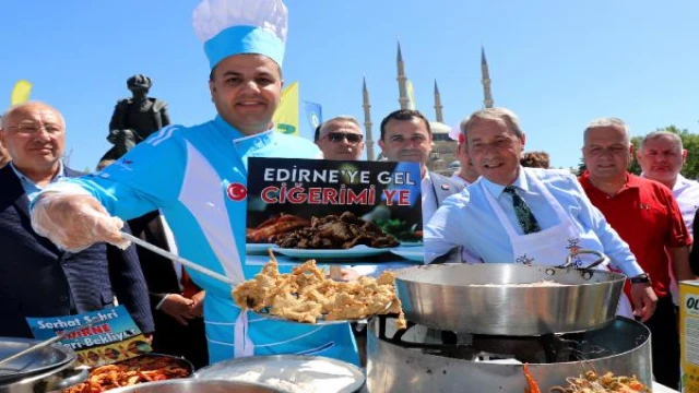 Edirne’deki Bando ve Ciğer Festivali’nde 1,5 ton ciğer dağıtılacak