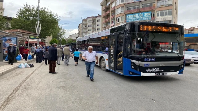 Elazığ’da belediye otobüsleri bayramda ücretsiz