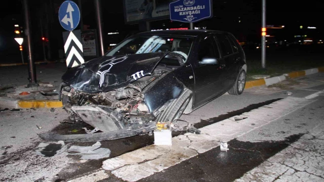 Elazığ’da trafik kazası: 1 yaralı