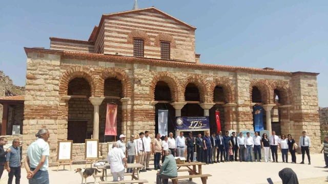 Enez Fatih Camii’nde Ayasofya Vakfiyesi sergilendi