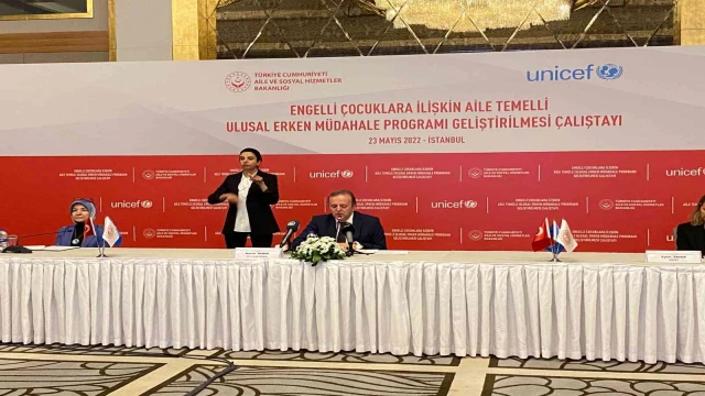 Engelli Çocuklara İlişkin Aile Temelli Ulusal Erken Müdahale Programı Geliştirilmesi çalıştayı  İstanbul’da yapıldı