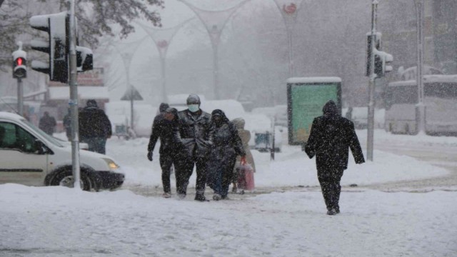 Erzincan’da yoğun kar yağış bekleniyor!