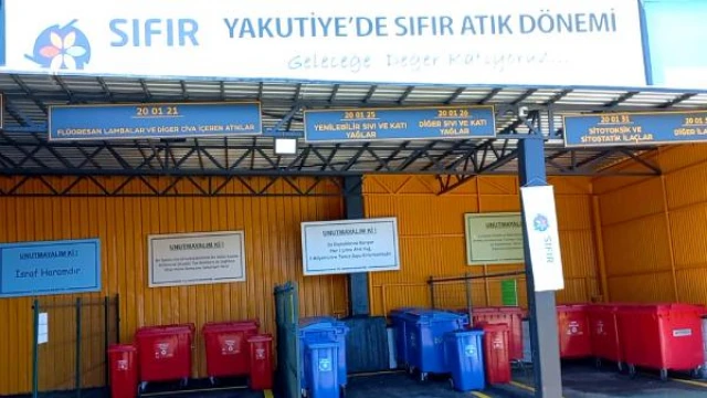 Erzurum’da 1’inci Sınıf Atık Getirme Merkezi; 14 çeşit ayrıştırılacak