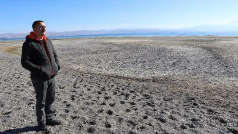 Van Gölü'nde 26 yılda 61 milyon metreküp su buhar oldu