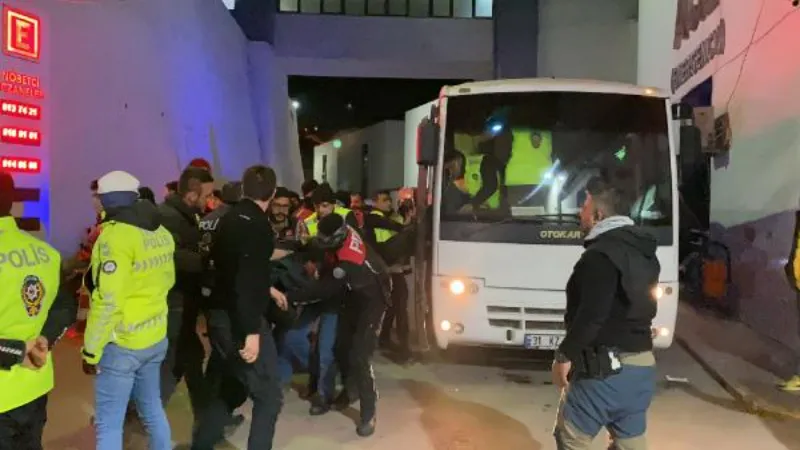 İskenderun'da yağmacılara linç girişimi