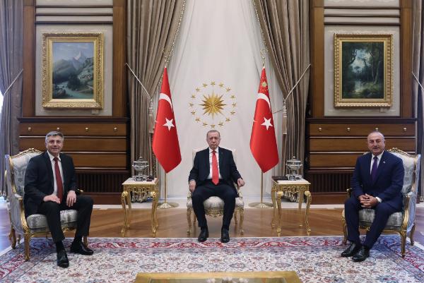 Cumhurbaşkanı Erdoğan, Bulgaristan Hak ve Özgürlükler Partisi Genel Başkanı Karadayı'yı kabul etti