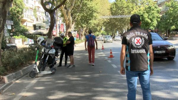 Bağdat Caddesi'nde skuter denetim