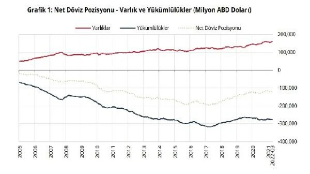 Finansal kesim dışı firmaların net döviz açığı azaldı