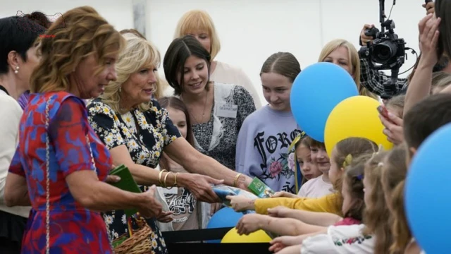 First Lady Biden’dan Ukrayna’ya ziyaret