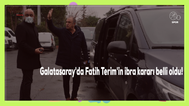 Galatasaray'da Fatih Terim kararı belli oldu!