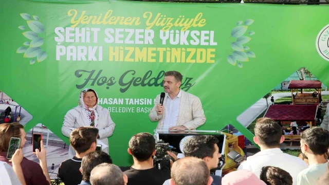 Gaziosmanpaşa Şehit Sezer Yüksel Parkı hizmete açıldı