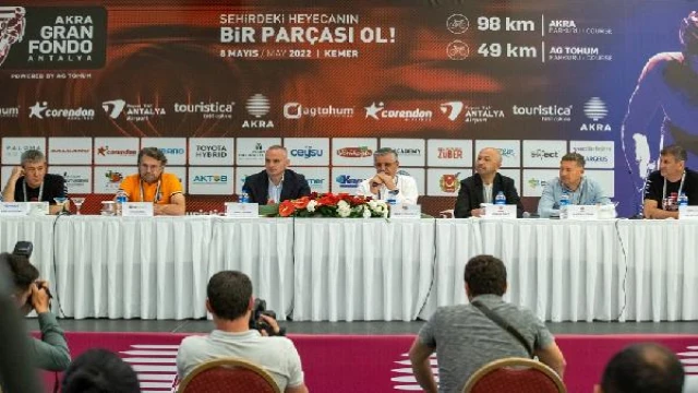 Gran Fondo Antalya 2022’nin basın toplantısı yapıldı