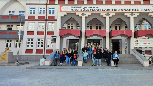 Hacı Süleyman Çakır Kız Anadolu Lisesi’nden ‘Erasmus+ KA229 Projesi’