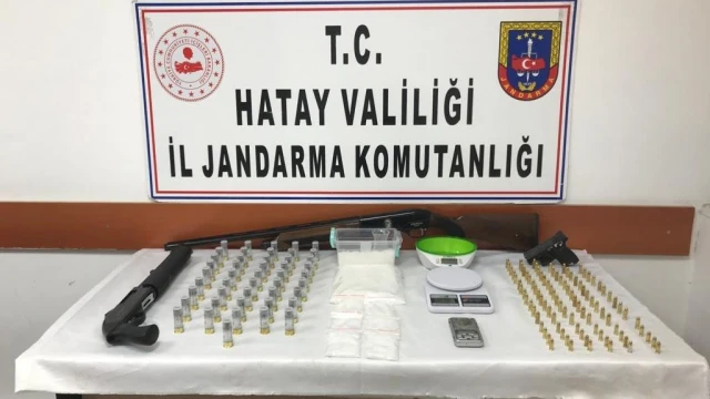 Hatay’da uyuşturucu operasyonunda 2 kişi tutuklandı