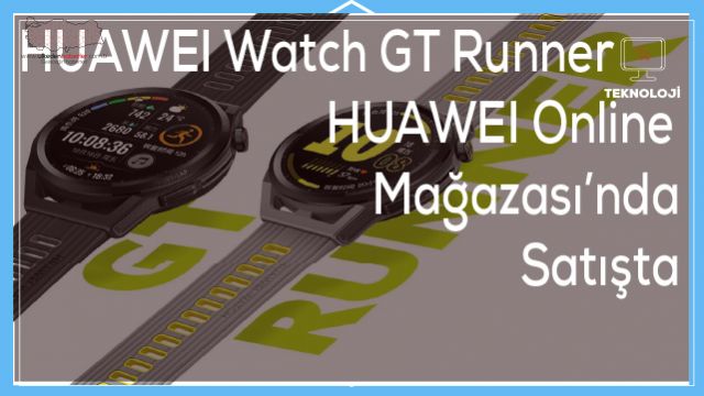 HUAWEI Watch GT Runner HUAWEI Online Mağazası’nda Satışta