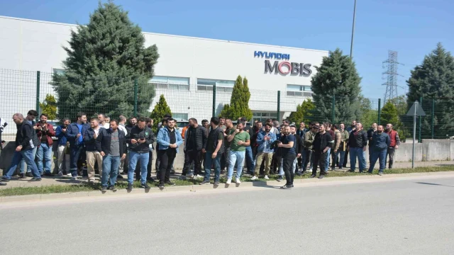 Hyundai Mobis işçileri ayaklandı