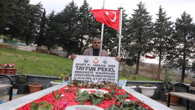 İdlib Şehidi Tayfun Pekel’in babası: “ Şehit babası olmaktan gurur duyuyorum”