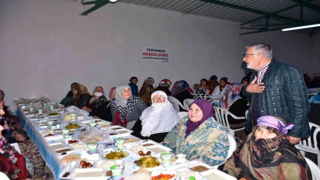 İnönü’de gönül sofrası Aşağıkuzfındık’ta kuruldu