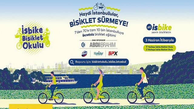 İsbike Bisiklet Okulu’nda yeni dönem, Abdi İbrahim ana sponsorluğunda başlıyor