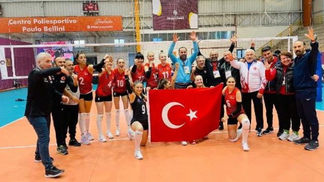 İşitme Engelliler Yaz Olimpiyatları’nda, kadın voleybol takımı şampiyon oldu