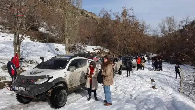 Isparta’da Erasmus öğrencileri off-road heyecanı yaşadı