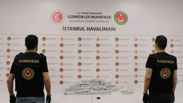 İstanbul Havalimanı’nda uyuşturucu operasyonu