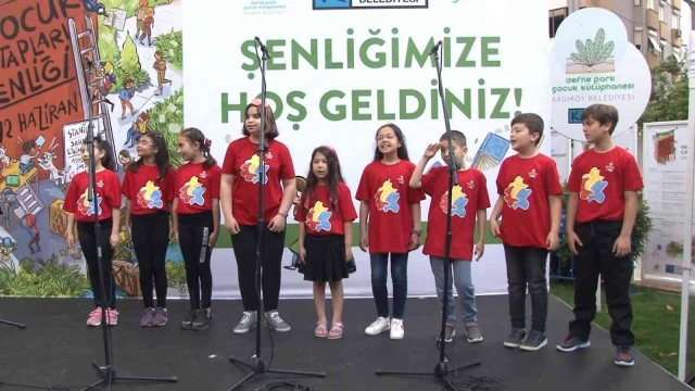 Kadıköy Defne Park Çocuk Kitapları Şenliği kapılarını açtı