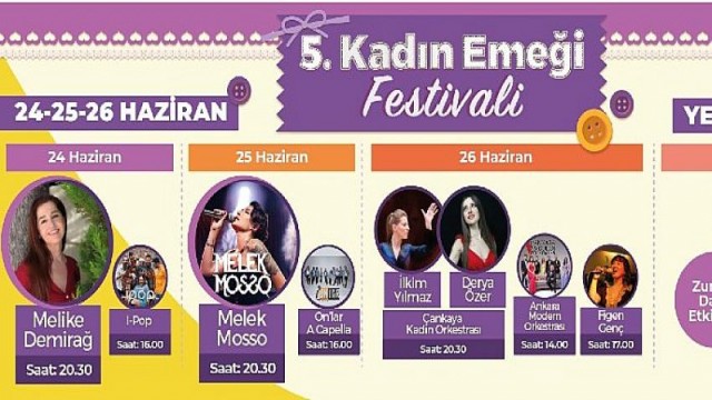 Kadın El Emeği Festivali 5. Kez Çankaya’da