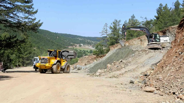 Kahramanmaraş’ta yol çalışmaları