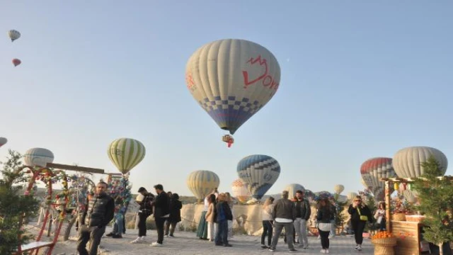 Kapadokya’ya nisanda 247 bin ziyaretçi