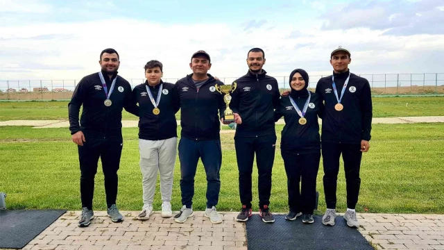 Karataylı sporcular, Atıcılık-Skeet Türkiye Şampiyonası’na damgasını vurdu