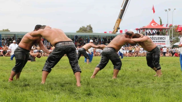 Kaş Belediyesi 1. Yağlı Pehlivan Güreşleri başlıyor