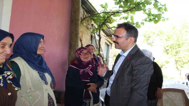 Kaymakam Ateş, Ovacık köyünde ‘Halk Toplantısı’ yaptı