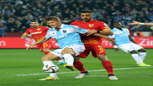 Kayserispor Trabzonspor’a karşı 3 maçını da kaybetti