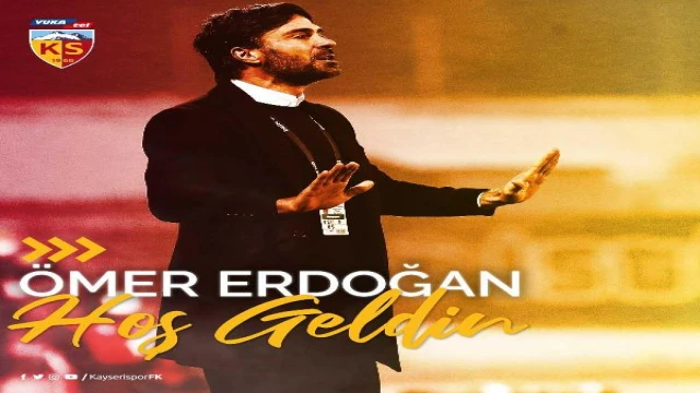 Kayserispor’da teknik direktörlük görevine Ömer Erdoğan getirildi