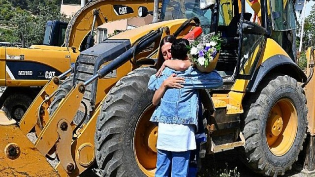 Kazı çalışması sırasında Anneler Günü sürprizi