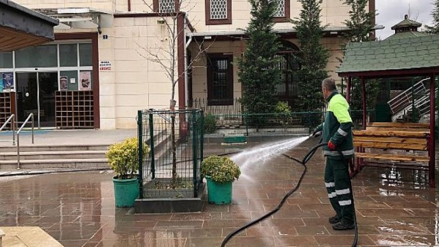 Keçiören’deki Camilerde Sıkı Temizlik