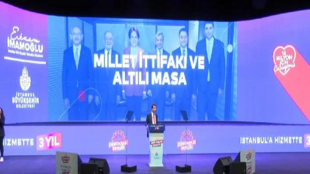 Kılıçdaroğlu İstanbul’a hizmette 3 yıl programında konuştu