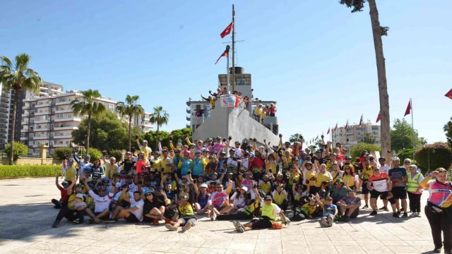 Kleopatra Bisiklet Festivali’nde renkli görüntüler ortaya çıktı