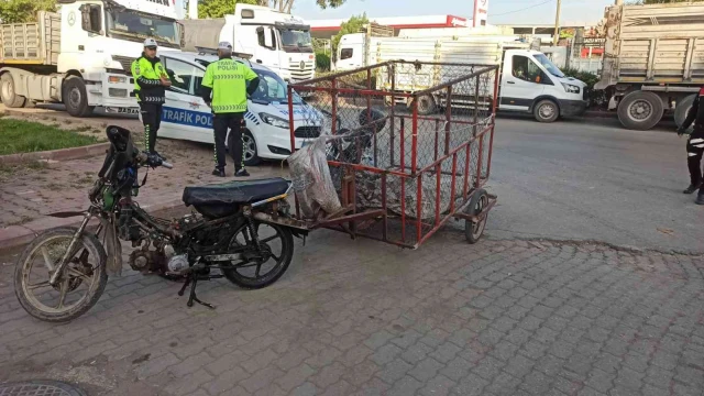 Konya polisinden motosiklet denetimi