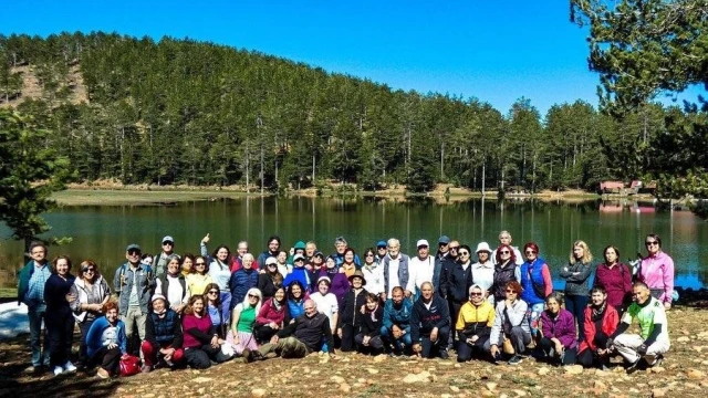 Köyceğizli doğaseverler Topuklu Yaylası’na çıktı